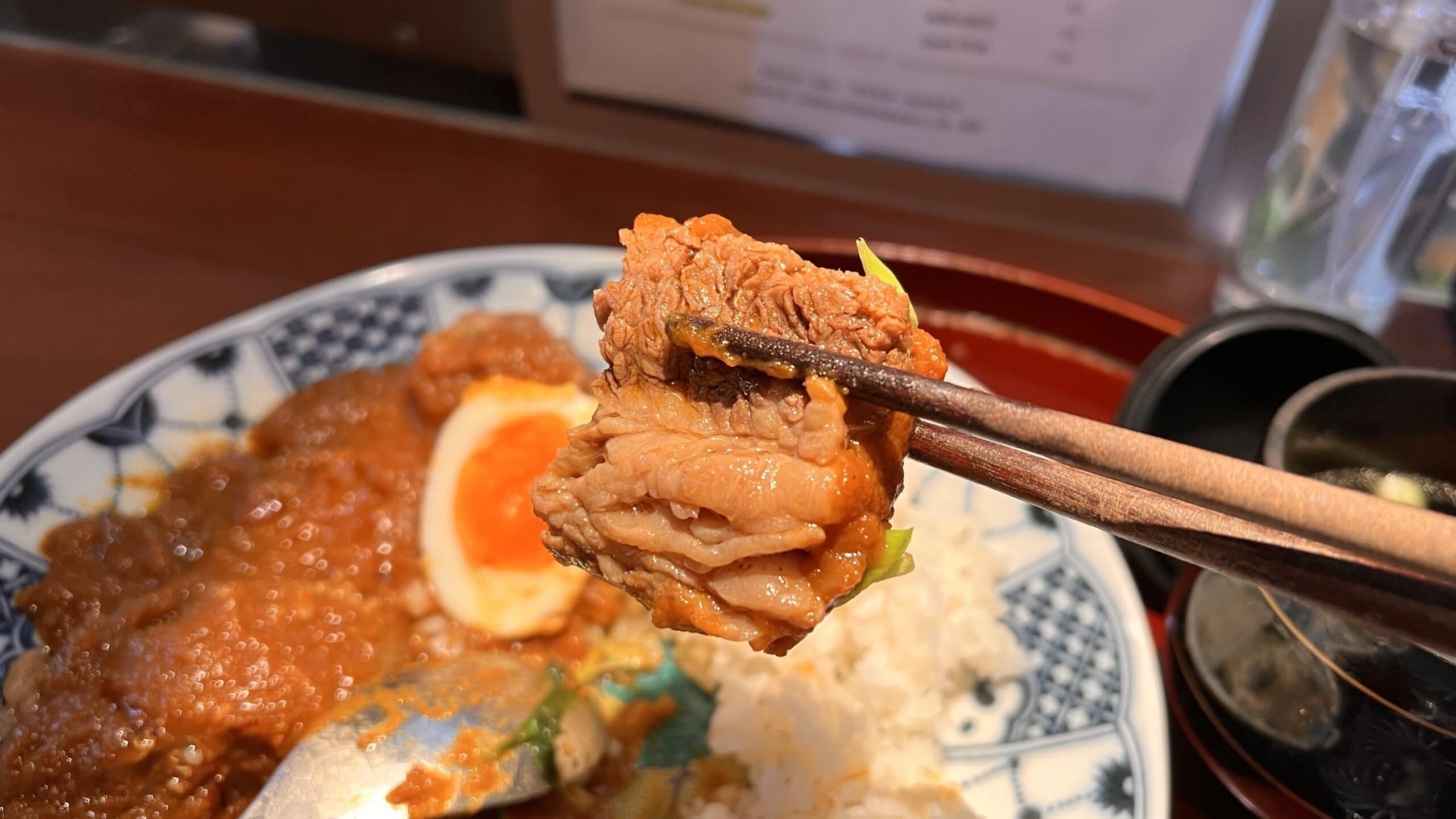 通庵 熟成咖哩 牛肉熟成咖哩定食